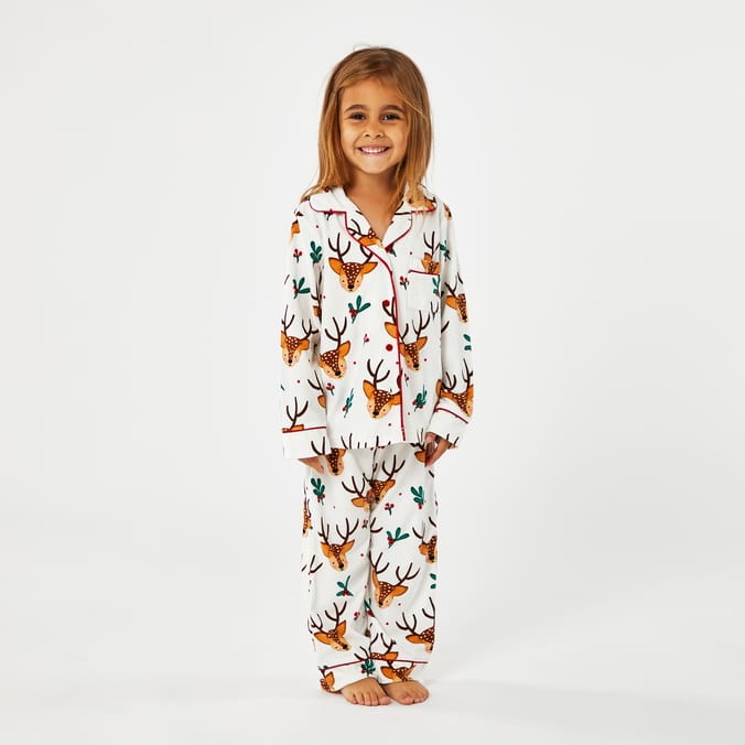 Kids Christmas Reindeer Pajama Set – Soft Winter Nightwear for Boys & Girls