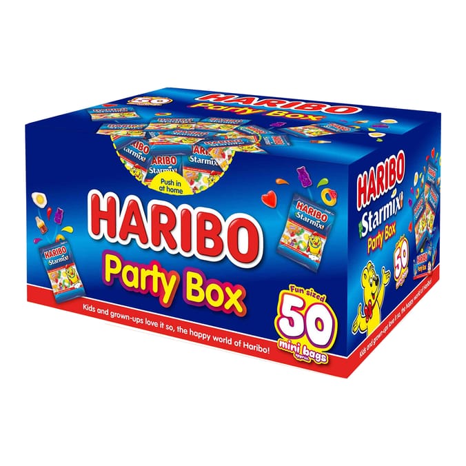 Haribo Starmix 50 Mini Bags Party Box 800g