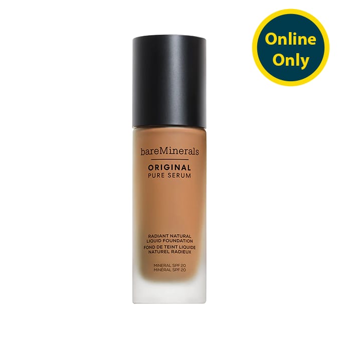 bareMinerals Original Pure Serum Radiant Natural Liquid Foundation – Mineral SPF 20