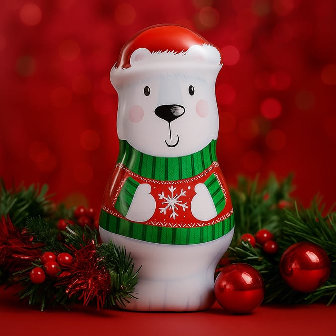 Festive Character Treat Tin – Holiday Gift Edition