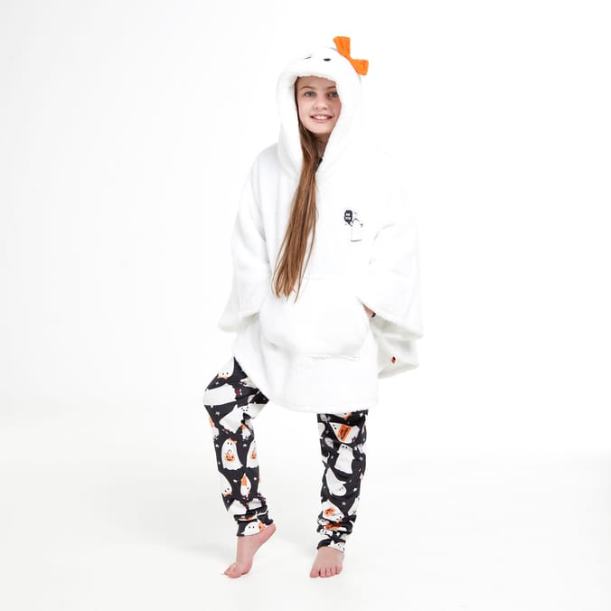 Hallow Scream By Originals Kids Greta The Ghost Hooded Blanket