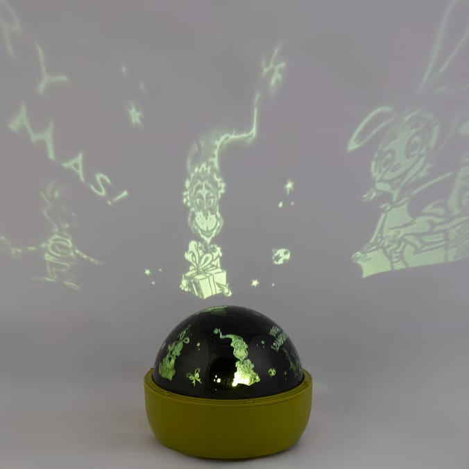 Grinch Christmas Projector Light – “Merry Grinchmas” LED Room Projector