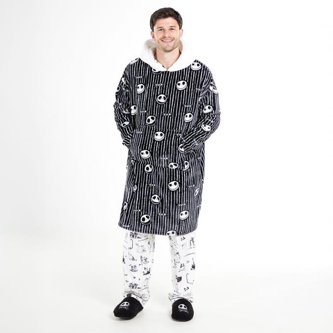 The Nightmare Before Christmas Hood Blanket - Adult