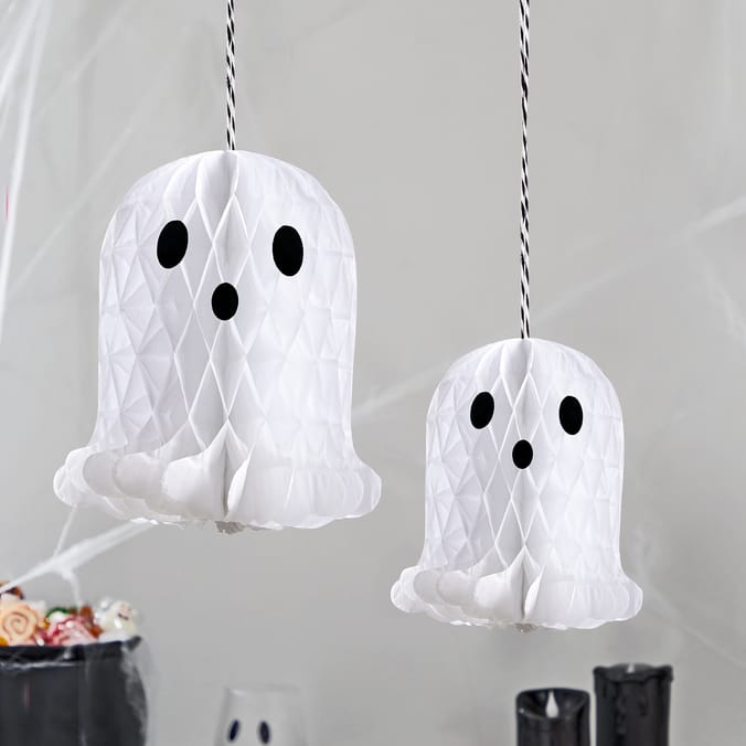 Hallow Scream Honeycomb Decoration