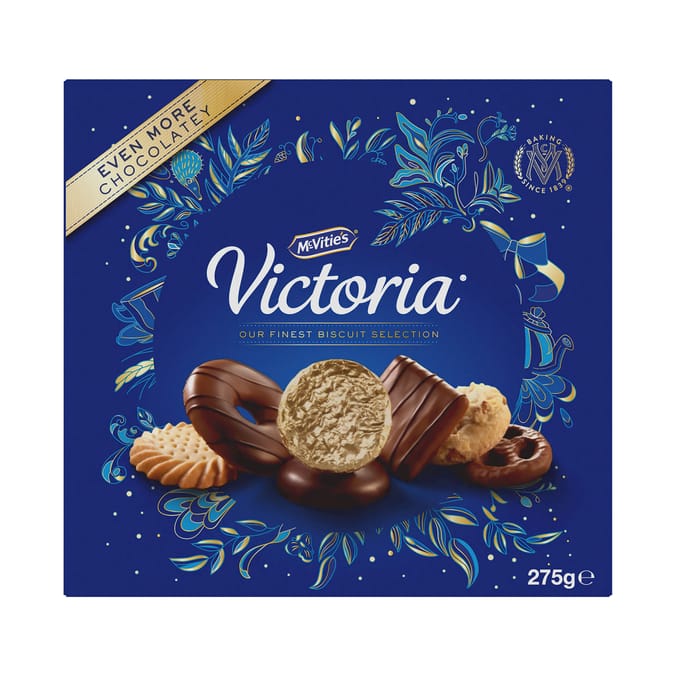 McVitie’s Victoria Biscuit Selection 275g – Luxury Chocolate Biscuit Assortment