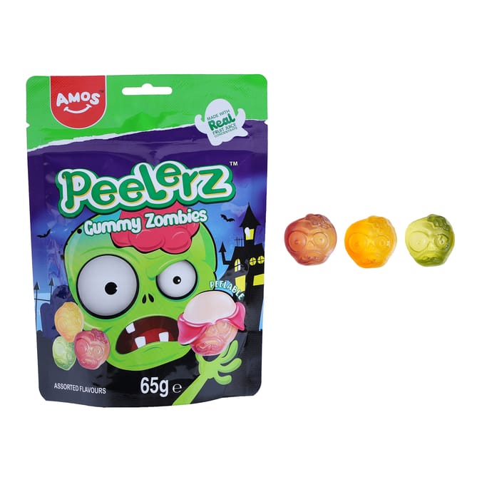 Amos Peelerz Gummy Zombies 65g