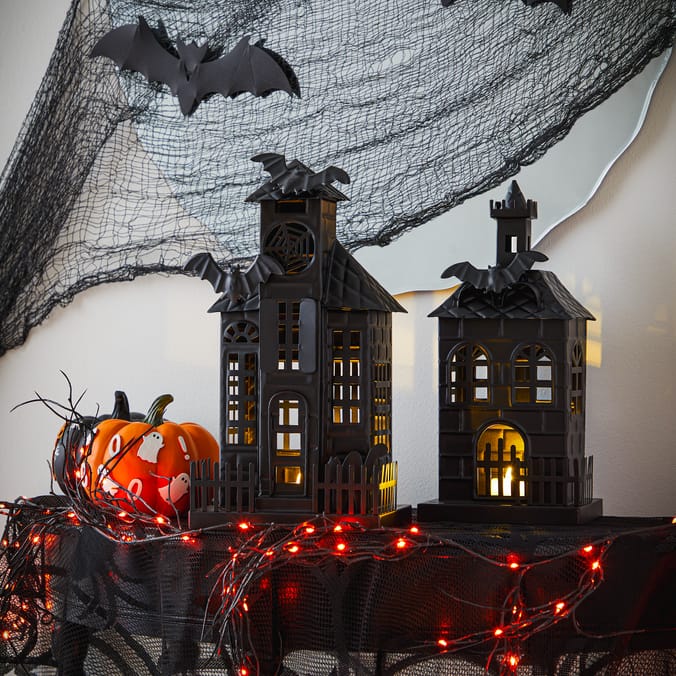 Hallow Scream Light Up Haunted House Decoration