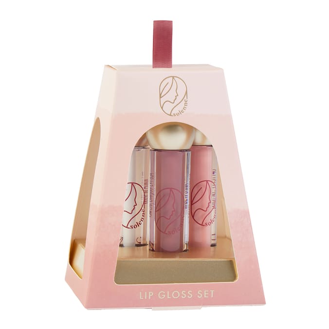 Soleene Lip Gloss Set – High Shine Moisturising Finish