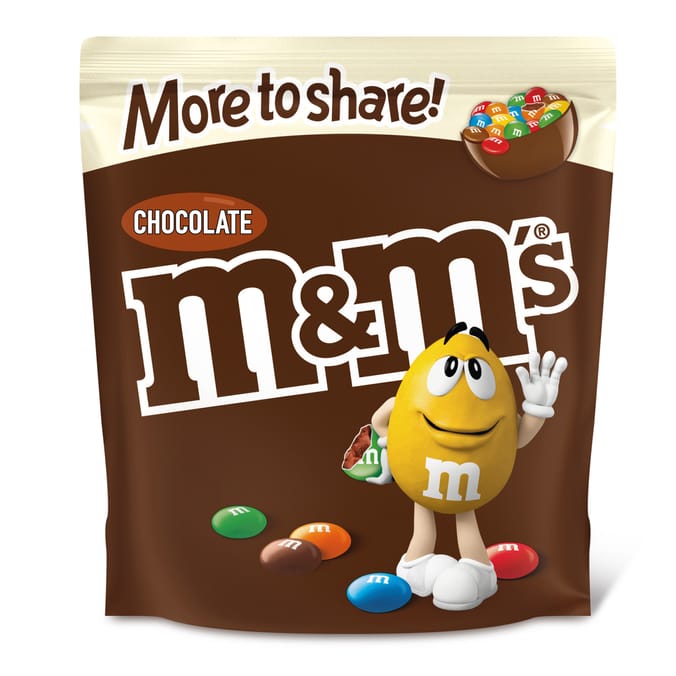 M&M's Chocolate More to Share Pouch Bag 200g