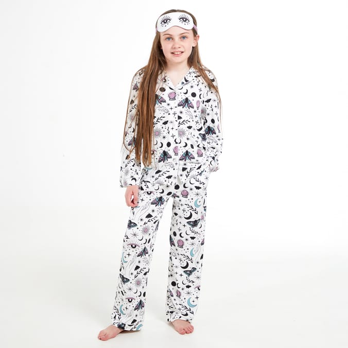 Mystic Midnight By Originals Girls Button Up Pyjamas