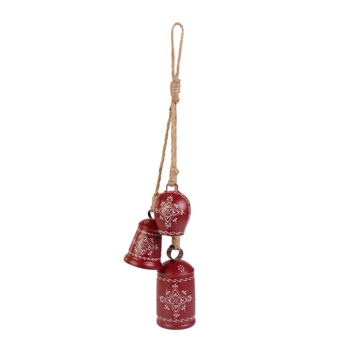Winter Charm 3 Pieces Hanging Bell Set