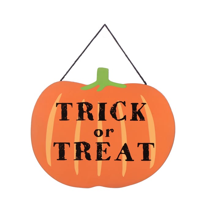 Hallow Scream Wooden Sign Decoration