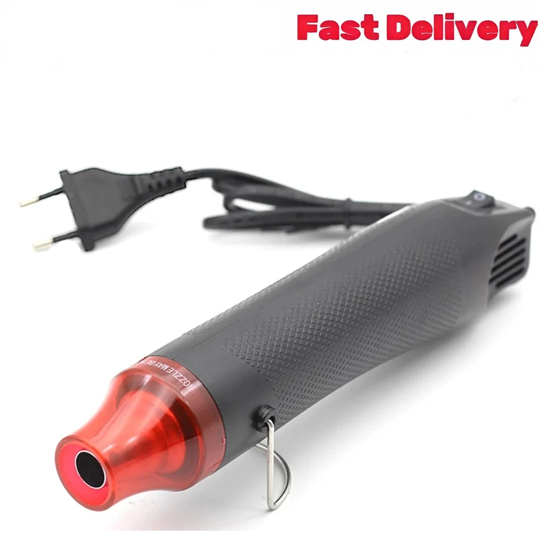 300W Mini Heat Gun – Portable Handheld Hot Air Tool for DIY Crafts, Resin, and Shrink Wrapping