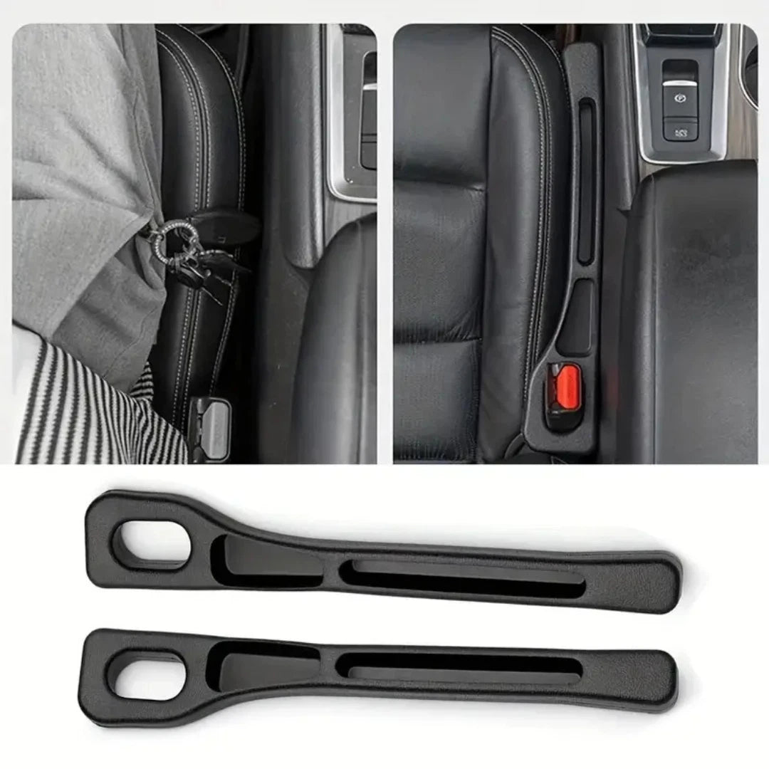 2Pcs Car Seat Gap Filler | Universal Side Seam Plug Strip | Anti-Drop Leak-Proof Seat Organizer for Car, SUV & Truck Interior
