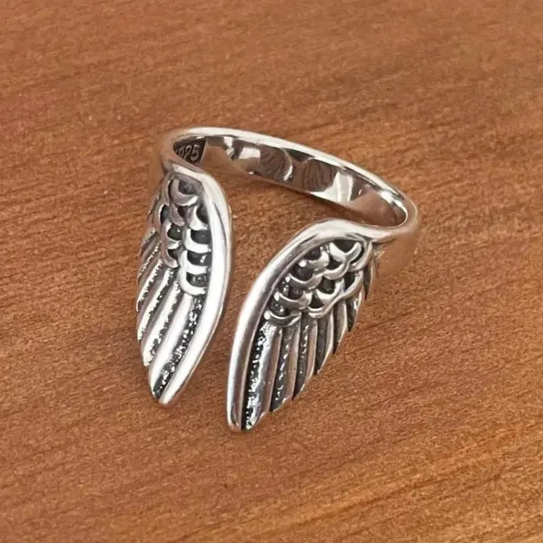 Adjustable Silver Celtic Knot Ring | Viking Symbol of Eternity & Strength | Unisex Norse Heritage Ring for Men & Women