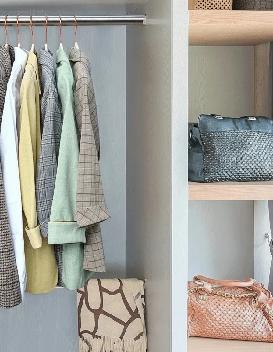 Velvet Non-Slip Clothes Hangers – Space-Saving Flocked Coat & Trouser Hangers with 360° Swivel Hook