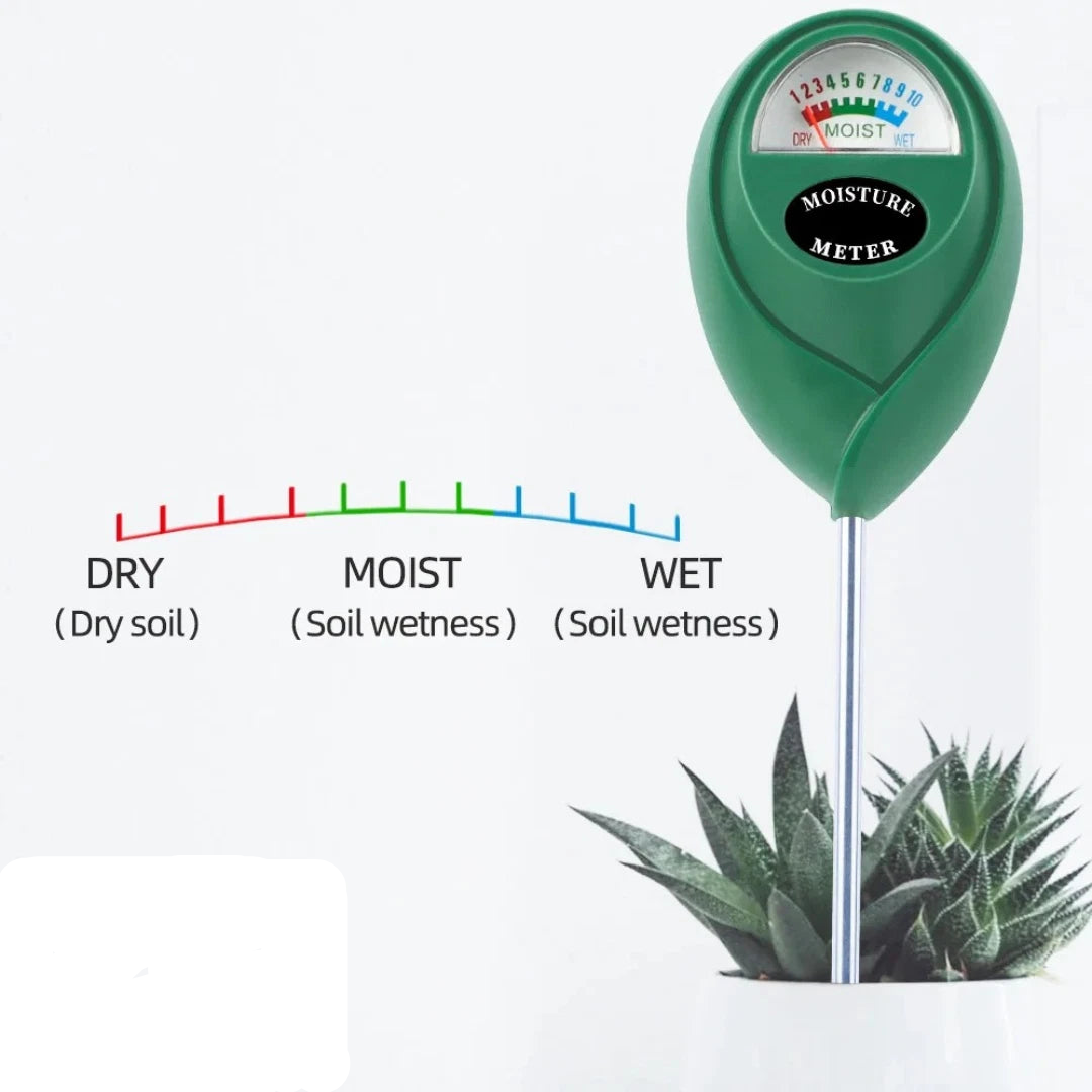 Soil Moisture Meter – No Battery Required | Hygrometer for Indoor & Outdoor Plant Watering