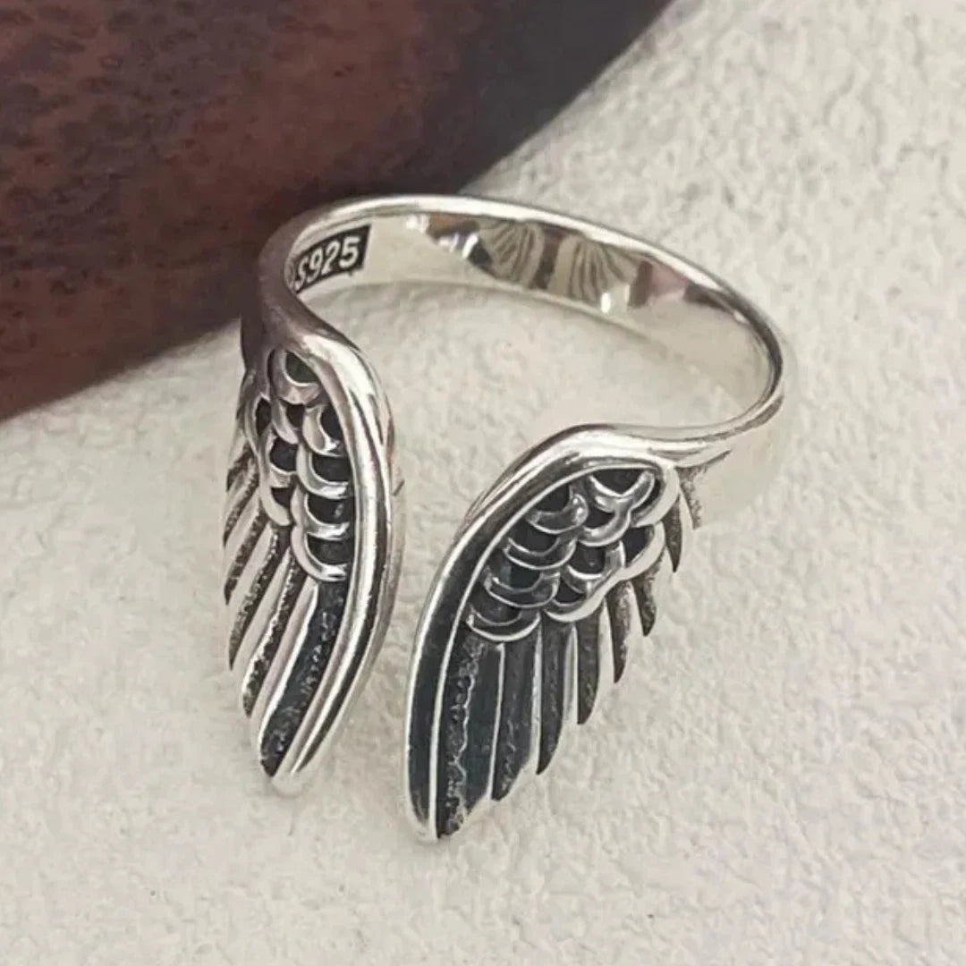 Adjustable Silver Celtic Knot Ring | Viking Symbol of Eternity & Strength | Unisex Norse Heritage Ring for Men & Women