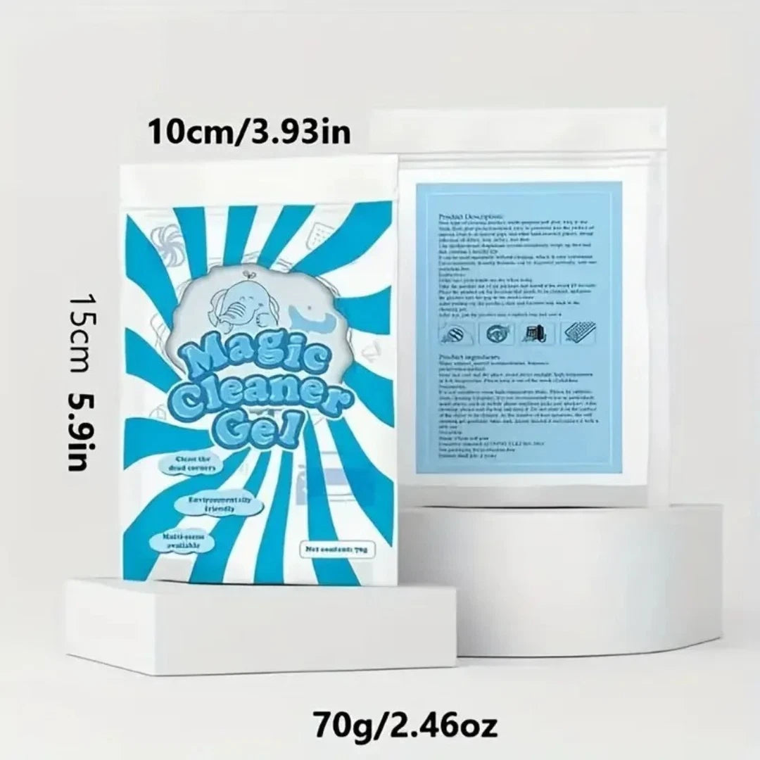 Car Cleaning Gel Slime (70g) – Reusable Dust & Dirt Remover for Car Vents, Keyboard & Electronics