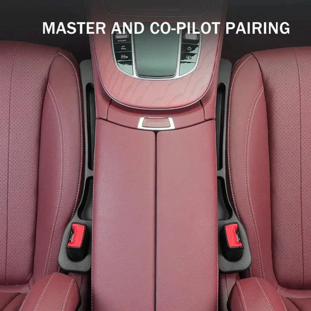 2Pcs Car Seat Gap Filler | Universal Side Seam Plug Strip | Anti-Drop Leak-Proof Seat Organizer for Car, SUV & Truck Interior