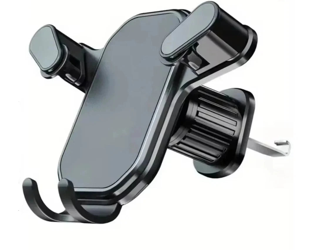 Universal Air Vent Car Phone Holder | 360° Rotating Mount Cradle | Hands-Free GPS Mobile Stand for iPhone & Android