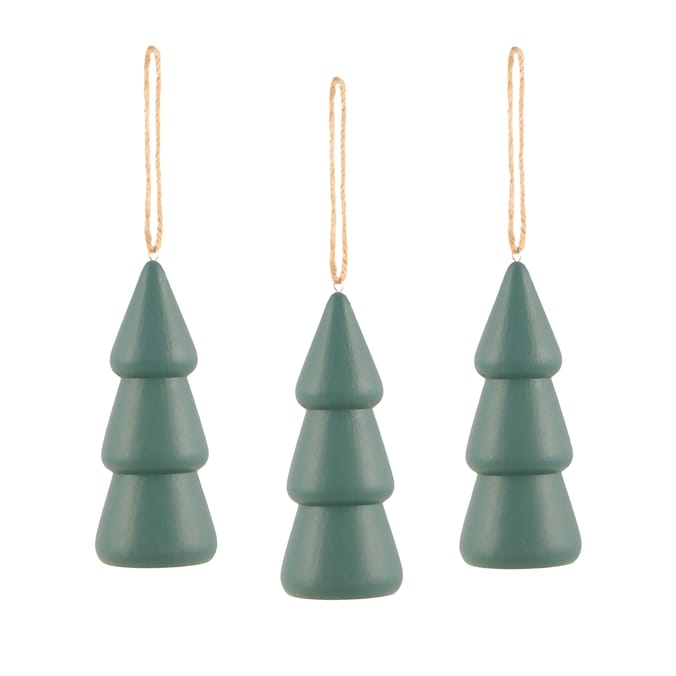 Winter Charm Christmas Tree Decoration 3 Pack