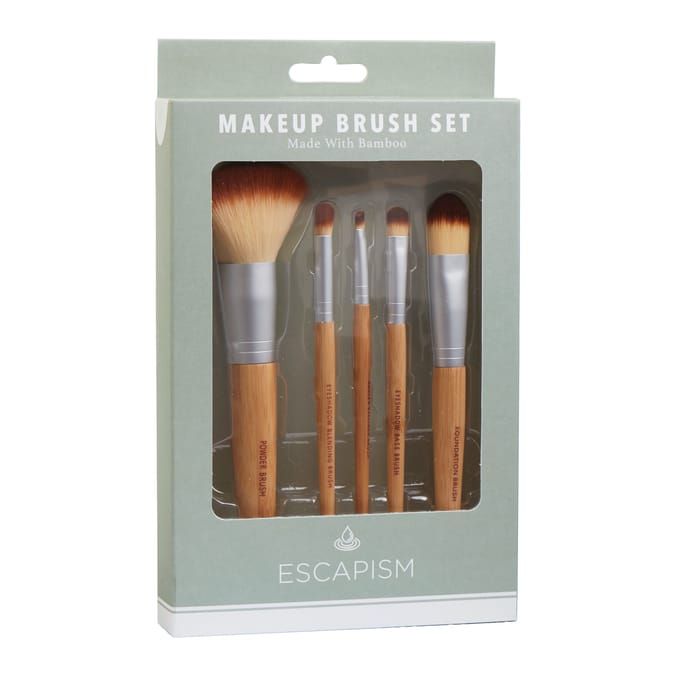 Escapism Makeup Brush Set – Made with Bamboo (5 Pieces)