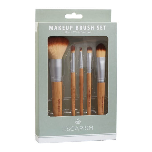 Escapism Makeup Brush Set – Made with Bamboo (5 Pieces)