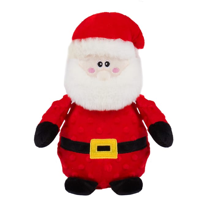 Santa Claus Plush Dog Toy – Soft & Festive Christmas Pet Toy