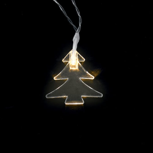 LED Christmas Tree String Lights – Warm White Festive Hanging Decorations