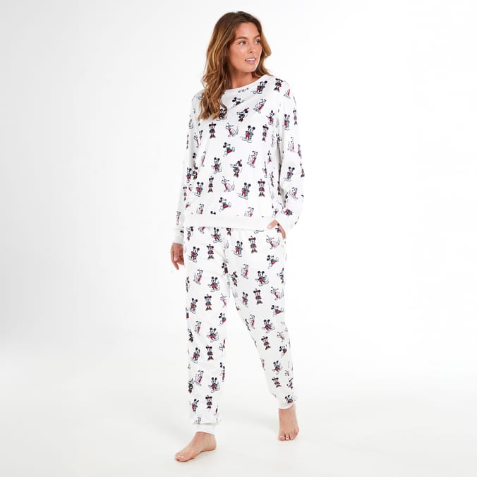 Family Matching Disney Character Pajama Set – Soft Cotton Nightwear for Kids & Adults