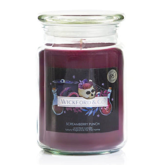 Wickford & Co. Scented Candle 18oz - Screamberry Punch
