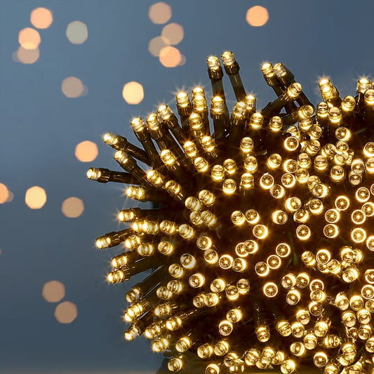 Premium LED Christmas String Lights – Indoor & Outdoor Fairy Lights for Home, Tree.