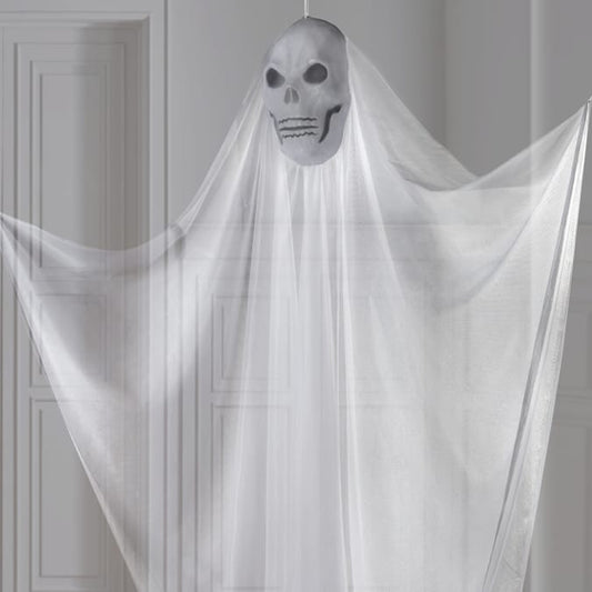 Haunted House Floating 5ft Ghost Decoration - White