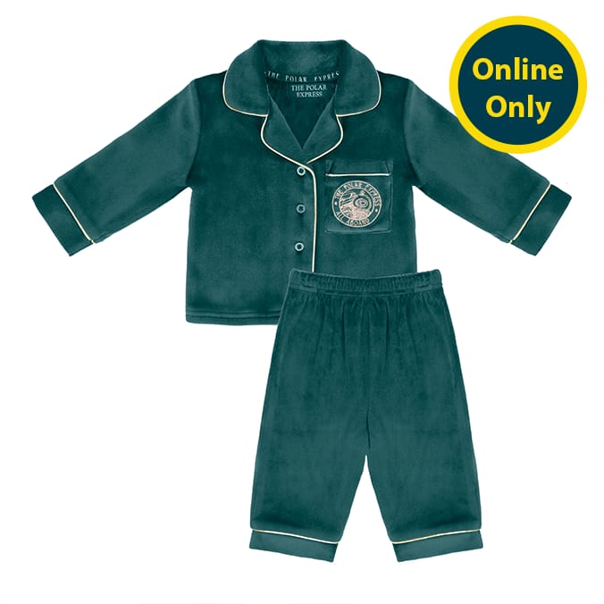 Children’s Polar Express Velour Pyjama Set