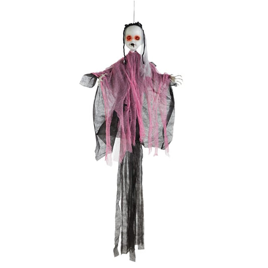 Haunted House Light Up Hanging Ghost Girl