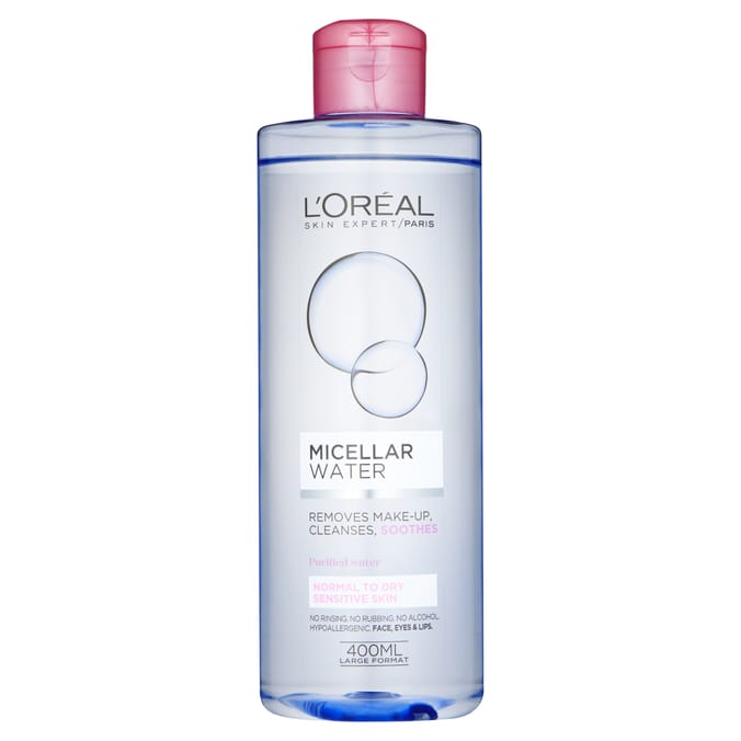 L’Oréal Paris Micellar Water – Normal to Dry Sensitive Skin (400ml)