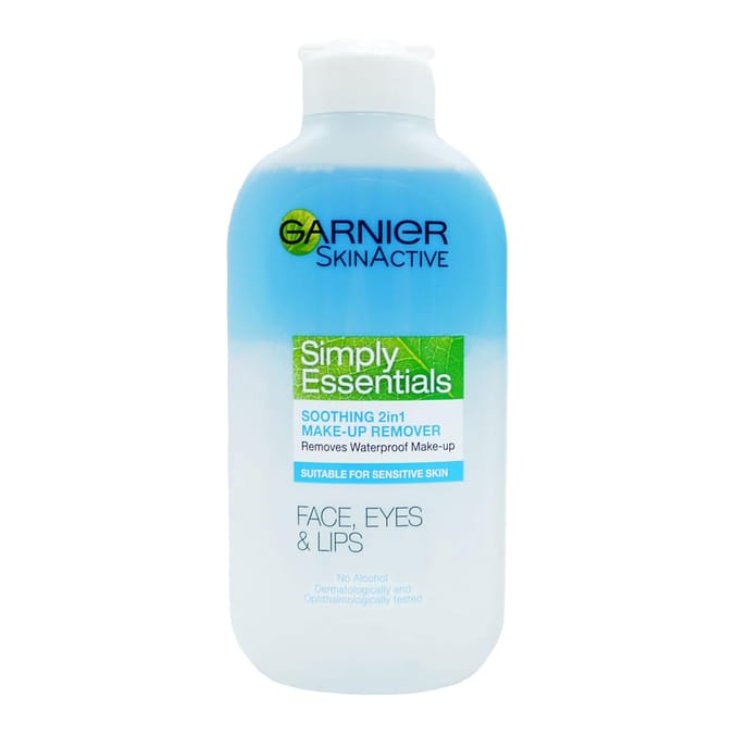 Garnier SkinActive Simply Essentials Soothing 2-in-1 Makeup Remover – Sensitive Skin