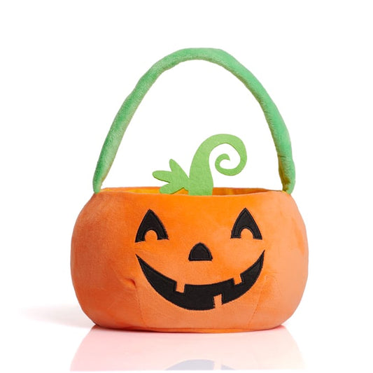 Hallow Scream Halloween Plush Bucket - Pumpkin