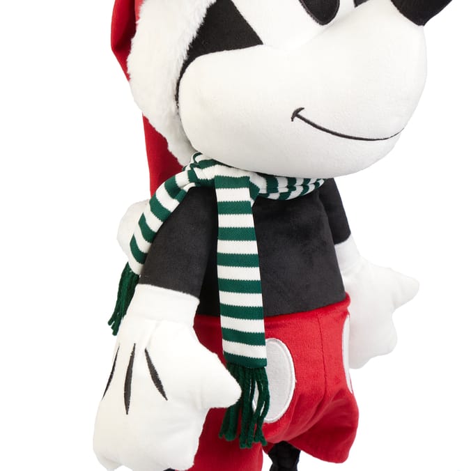 Festive Long-Legged Winter Mouse Plush Decoration