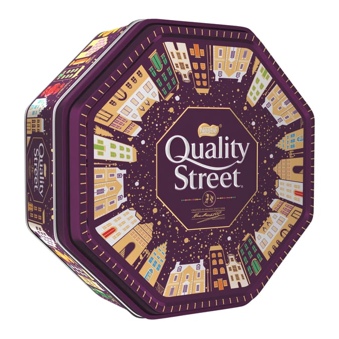 Nestlé Quality Street Assorted Chocolate & Toffee Tin – 600g Gift Box