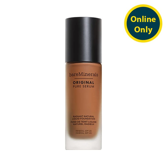 bareMinerals Original Pure Serum Radiant Natural Liquid Foundation – Mineral SPF 20