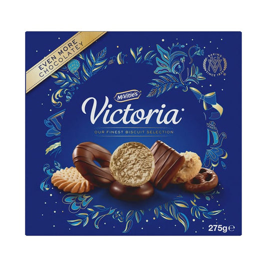 McVitie’s Victoria Biscuit Selection 275g – Luxury Chocolate Biscuit Assortment