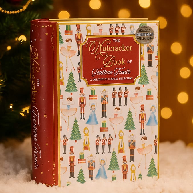 Nutcracker Teatime Treats Gift Book Tin
