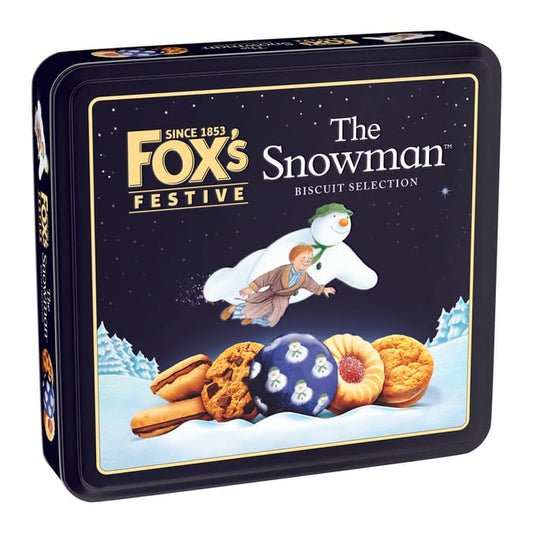 Fox’s Festive The Snowman Biscuit Selection Tin – Assorted Christmas Biscuits