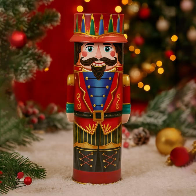 Festive Nutcracker Treat Tin