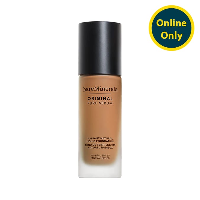 bareMinerals Original Pure Serum Radiant Natural Liquid Foundation – Mineral SPF 20