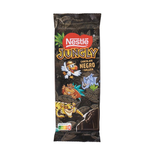 Nestle Jungly Dark Chocolate With Biscuit Pieces 90g