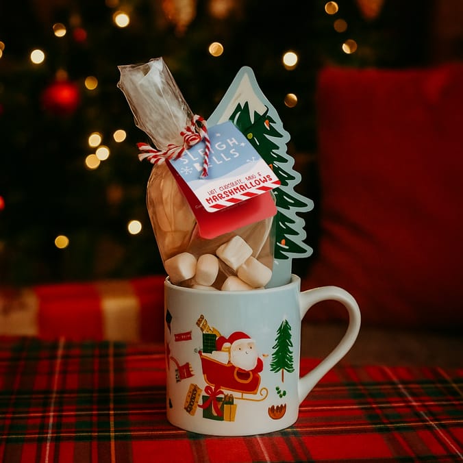 Christmas Hot Chocolate Mug Gift Set