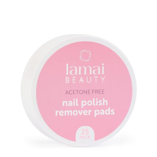 Jamai Beauty Acetone-Free Nail Polish Remover Pads (25 Pack)